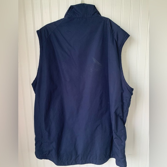 Polo Golf Ralph Lauren-M-Sleeveless Vest, Navy Blue w/embroidered red horse logo - Picture 8 of 9